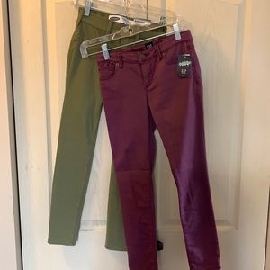 Girls jean lot size 10 NWT